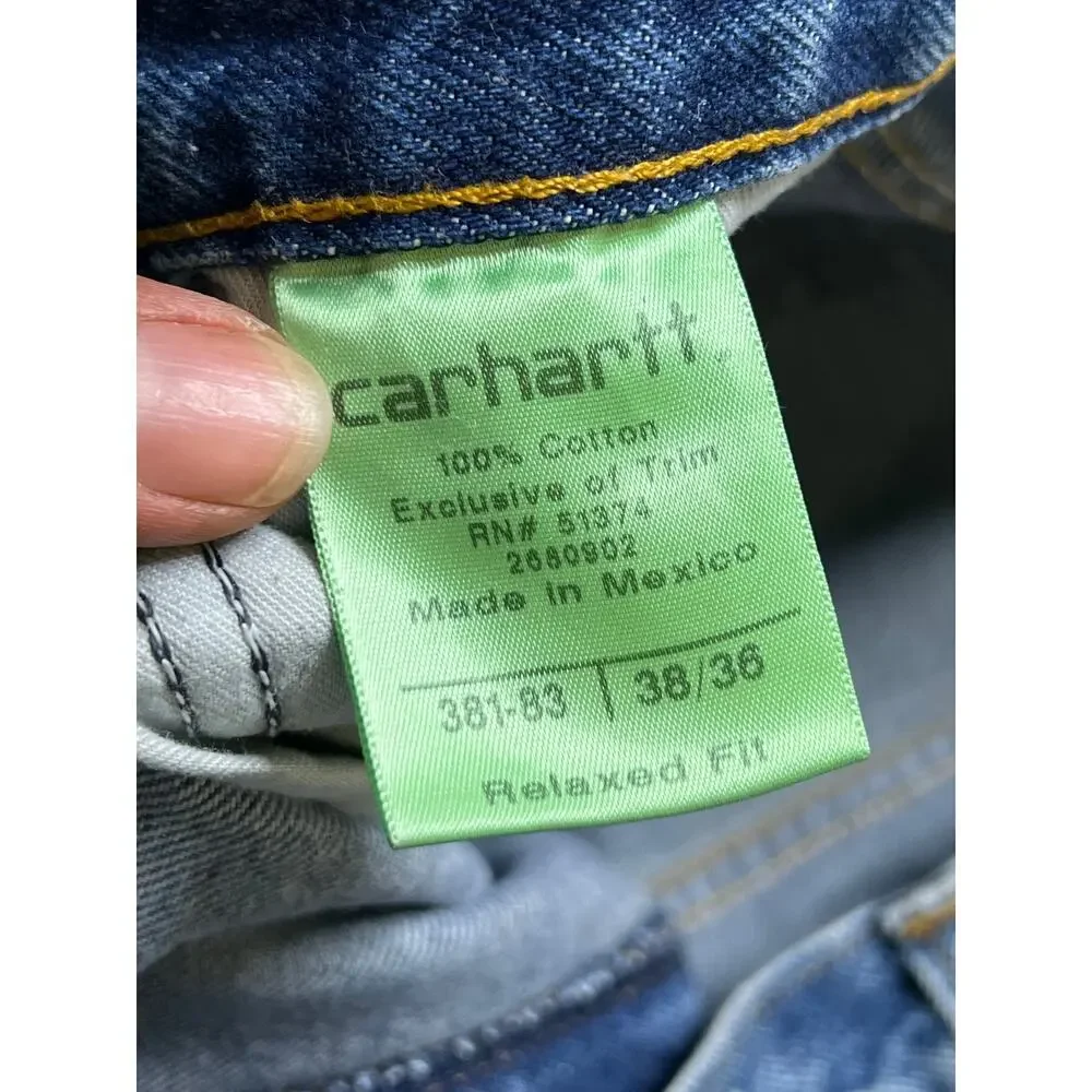 Carhartt details broken wear